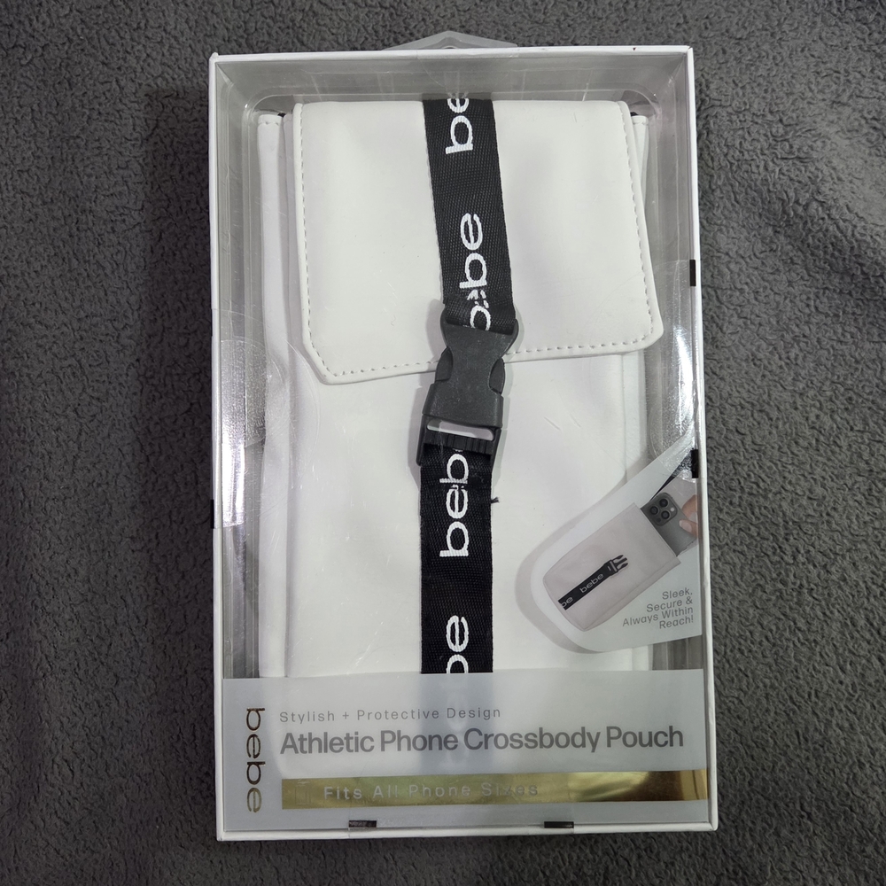 bebe Athletic Crossbody Phone Pouch